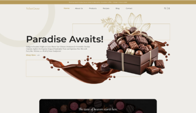 Chocolate Cake WordPress Theme