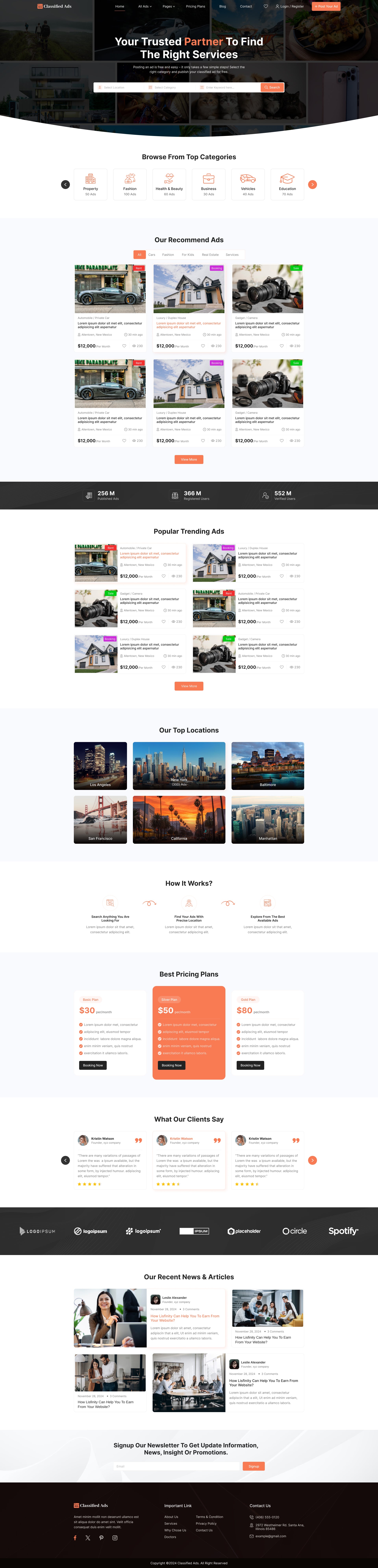 Classified Ads WordPress Theme