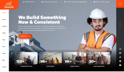 Contractor WordPress Theme