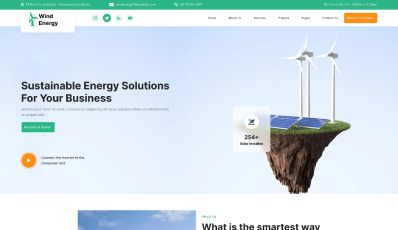 Energy WordPress Theme