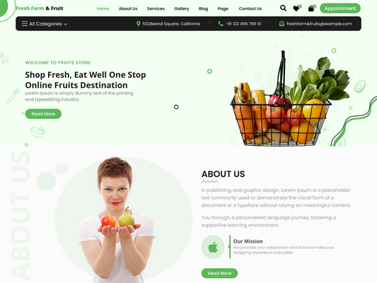 Free Farming WordPress Theme