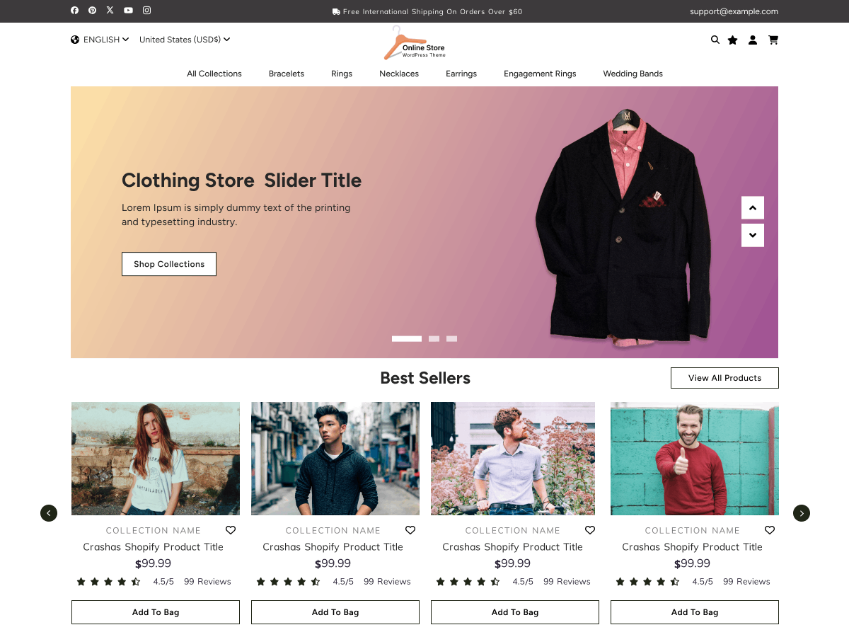 Unlock E-Commerce Freedom With Free Store WordPress Theme