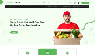 Premium Fruits WordPress Theme