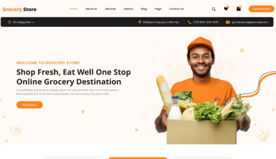 Grocery Store WordPress Theme