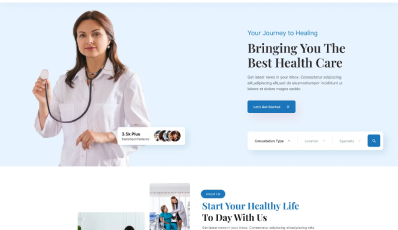 Health Care WordPress Theme