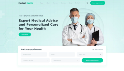 Medical Care WordPress Theme