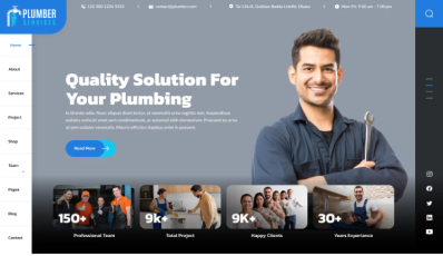 Plumber WordPress Theme