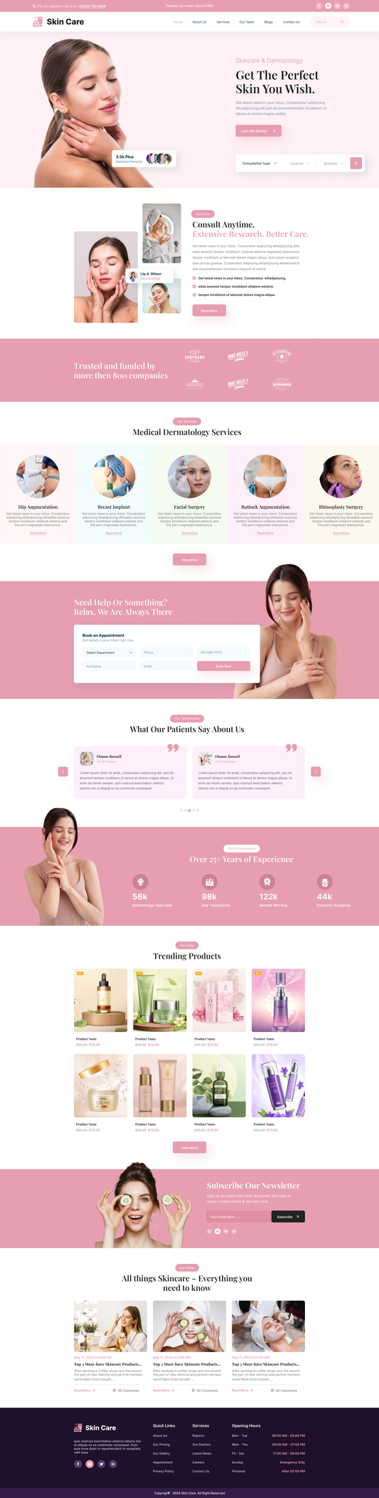 Glow Up Your Beauty Biz With Skin Care WordPress Theme