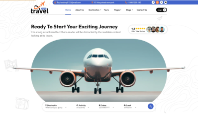 Travel Booking WordPress Theme