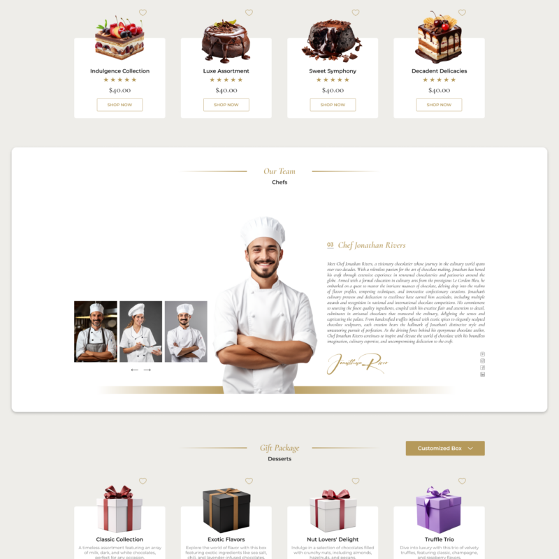 Chocolate Cake WordPress Theme